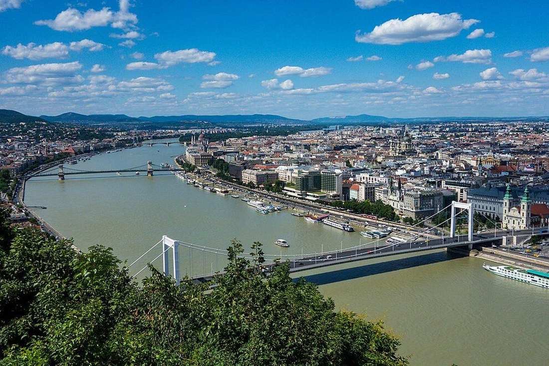 Budapest along the Danube