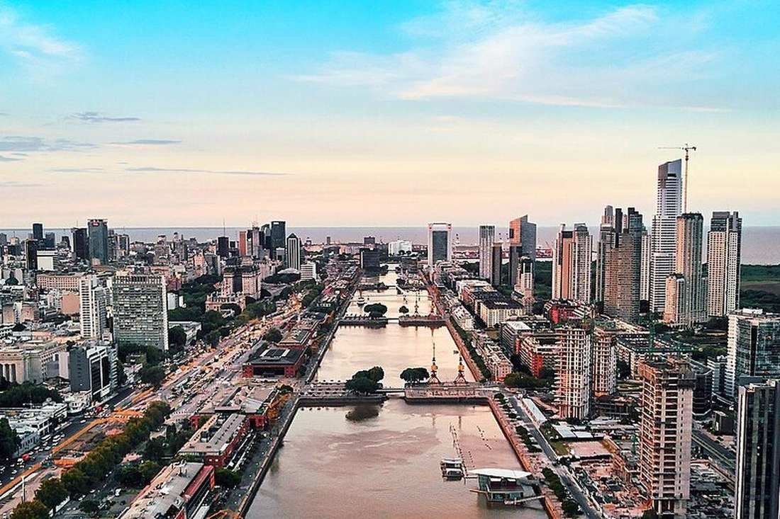 The Buenos Aires waterfront