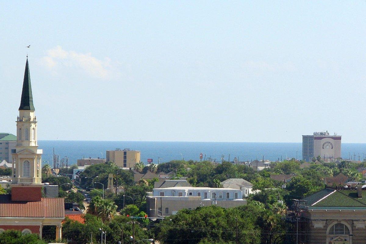 Galveston waterfront