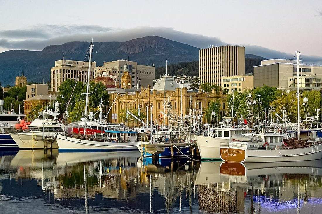 Hobart harbor