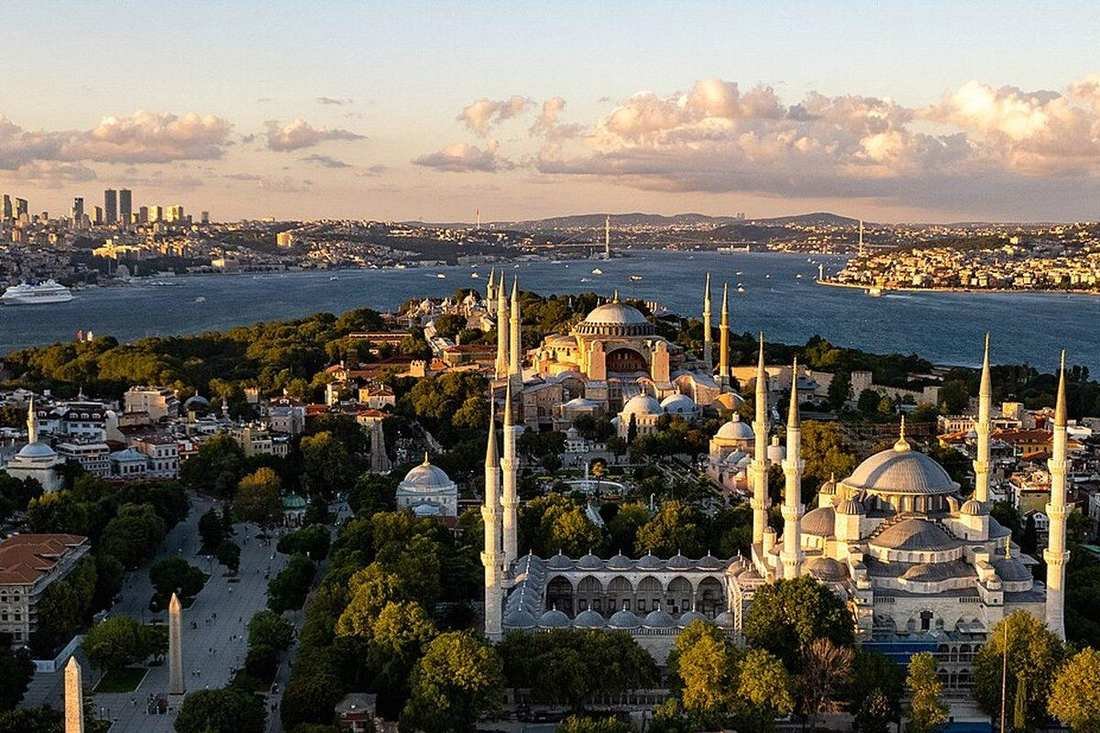 Istanbul across the water