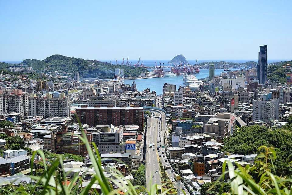 Keelung harbor