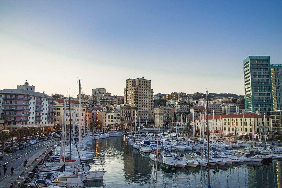 Savona on the Ligurian coast