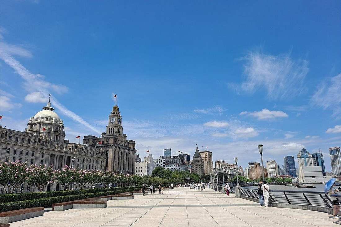 The Bund in Shanghai