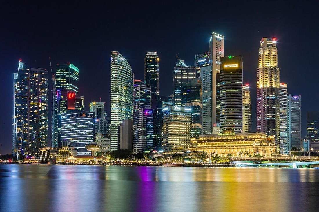 Marina Bay in Singapore