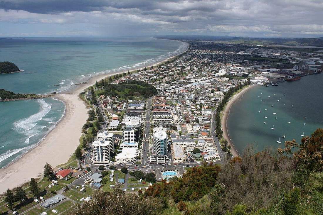Mount Maunganui, the headland at Tauranga
